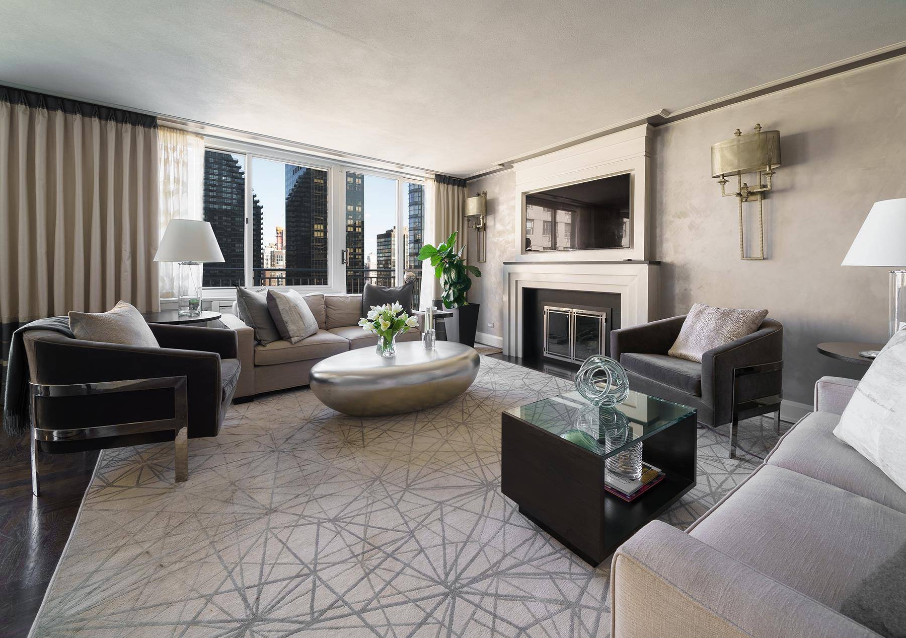 A Douglas Elliman exclusive the highlights of this gut renovated duplex penthouse include two private outdoor spaces, river views, open windowed kitchen, and two fireplaces in an amenity rich full ...