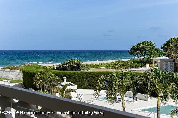 Glamorous, in town oceanfront unit with private cabana !