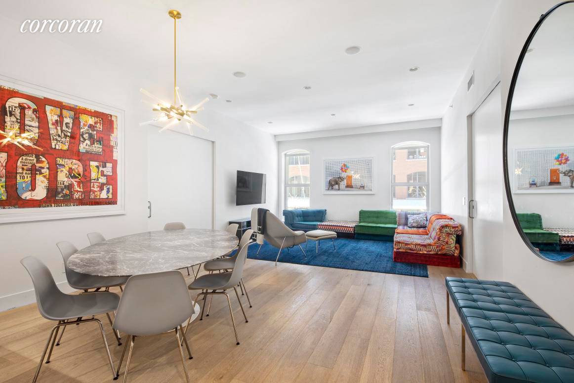 Modern luxury meets pre war charm in residence 2H, a fully renovated, sun filled 3 bedroom, 3 bathroom loft in one of Tribeca's most coveted full service condominium buildings.