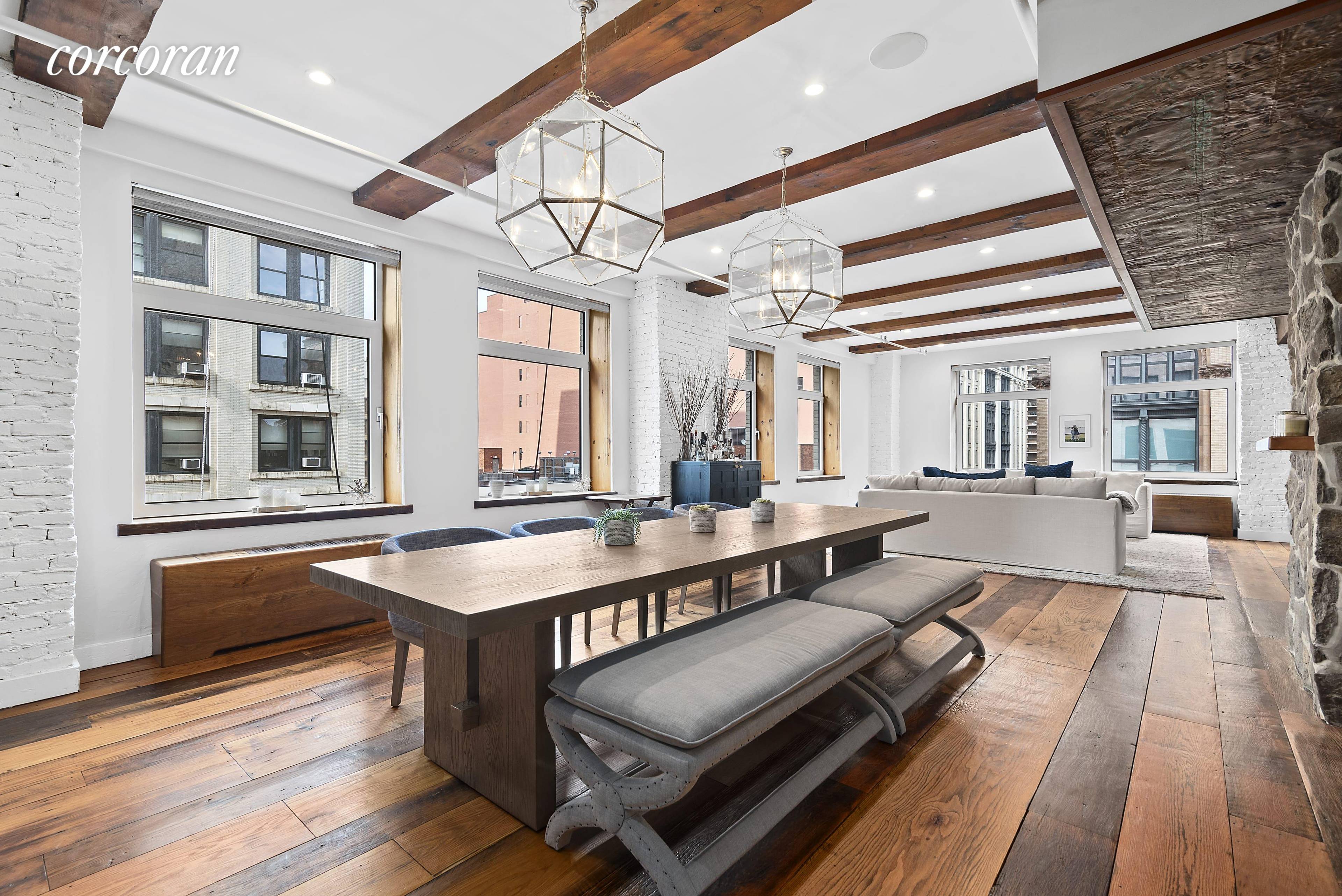 D R E A M BIG ? ? THIS Beautiful sprawling NOHO loft is move in ready in the legendary Silk Building !