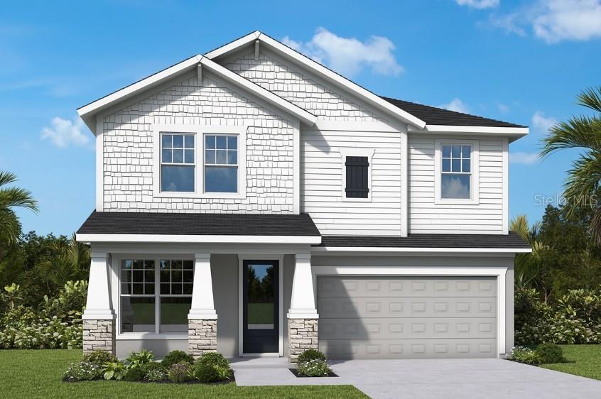 Front Exterior Rendering **Paint Colors May Vary
