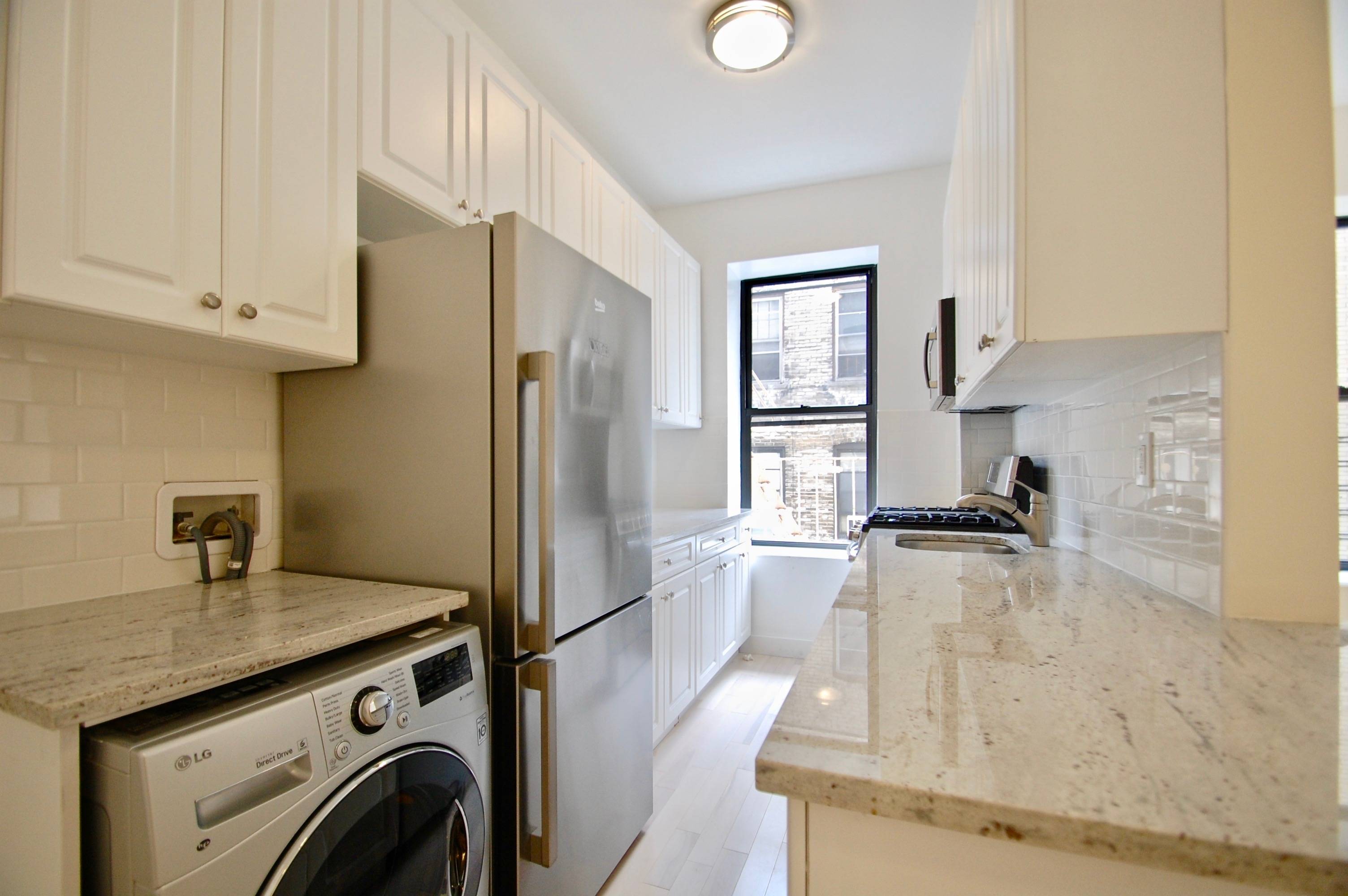 This HUGE Duplex sits in a majestic prewar building atop the historic Cabrini Steps just off of 181st street.