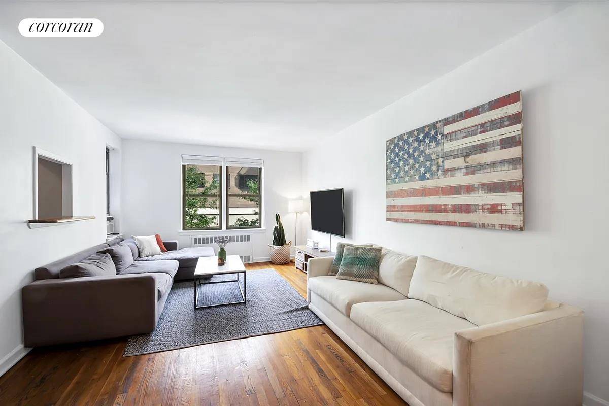 This generously proportioned south east facing 2 BR 1 BA home is located at 54 East 8th Street, a well maintained co op building, nestled in the heart of Greenwich ...