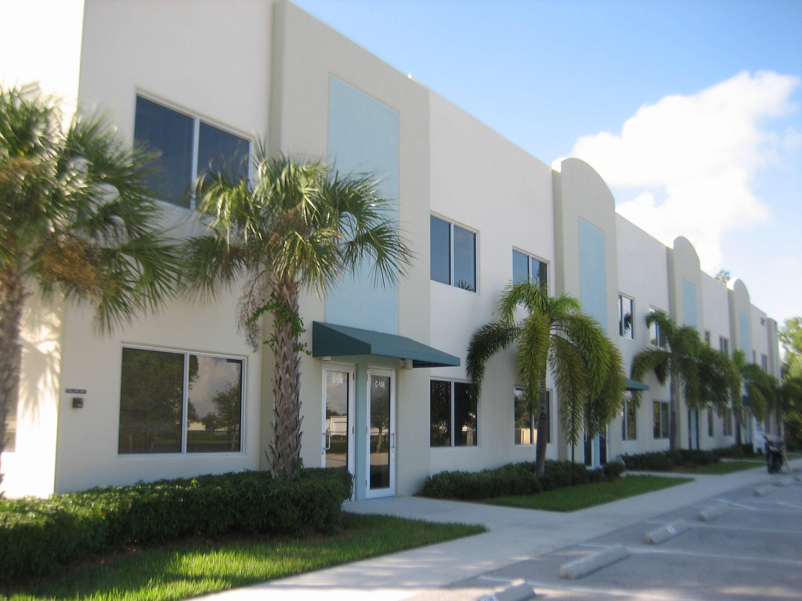 Beautiful 21st Century light industrial condo in Marlin Commerce Center in Lake Worth Beach.