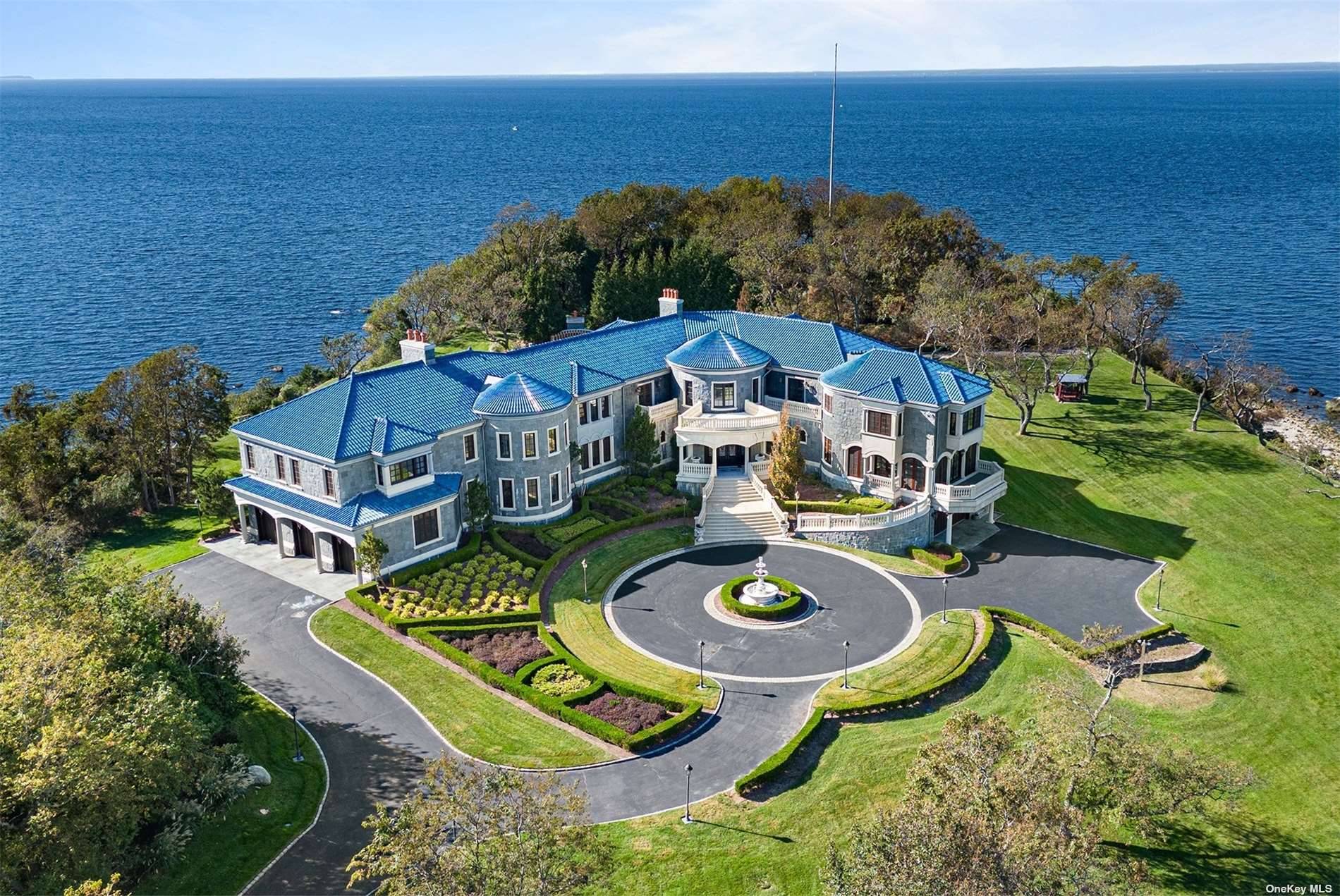A gorgeous waterfront estate on Crane Neck Point, this home is one of a kind.