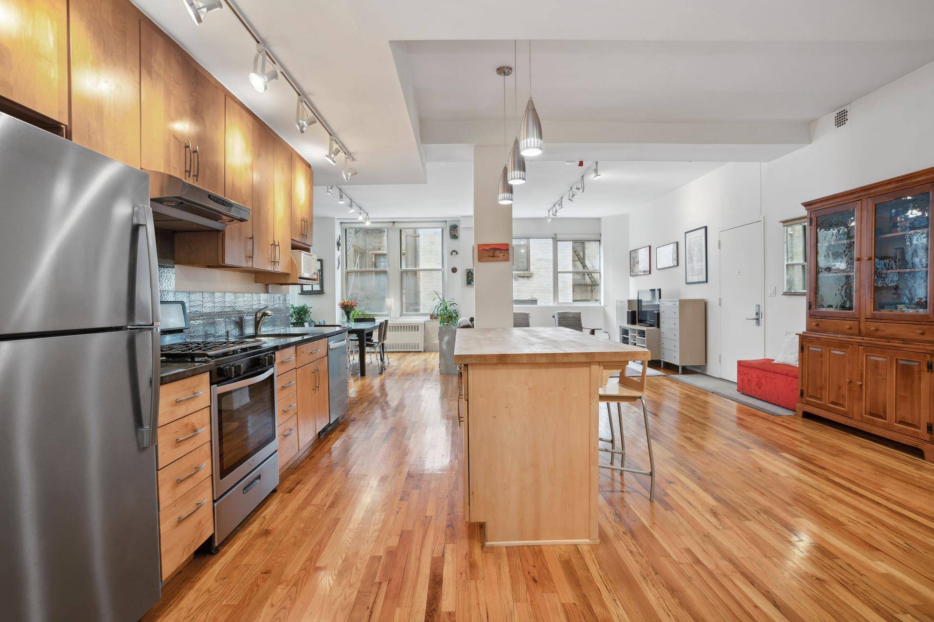 Downtown Loft Living. A serene 1400 square foot loft in the heart of the financial district to call home.