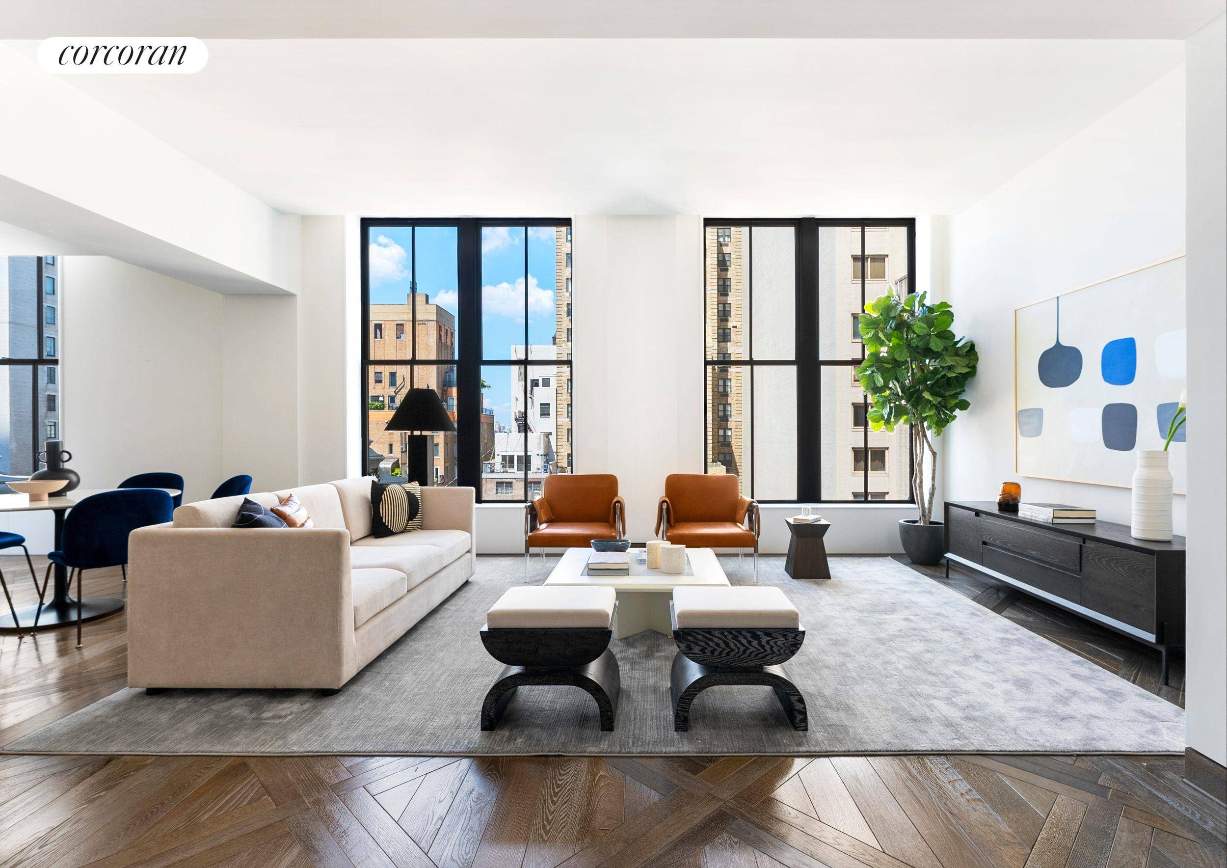 CLOSINGS HAVE COMMENCED. Move right in to Landmark Residence 17N at 111 West 57th Street, which provides an unparalleled opportunity for one who enjoys modern conveniences within grand spaces reminiscent ...