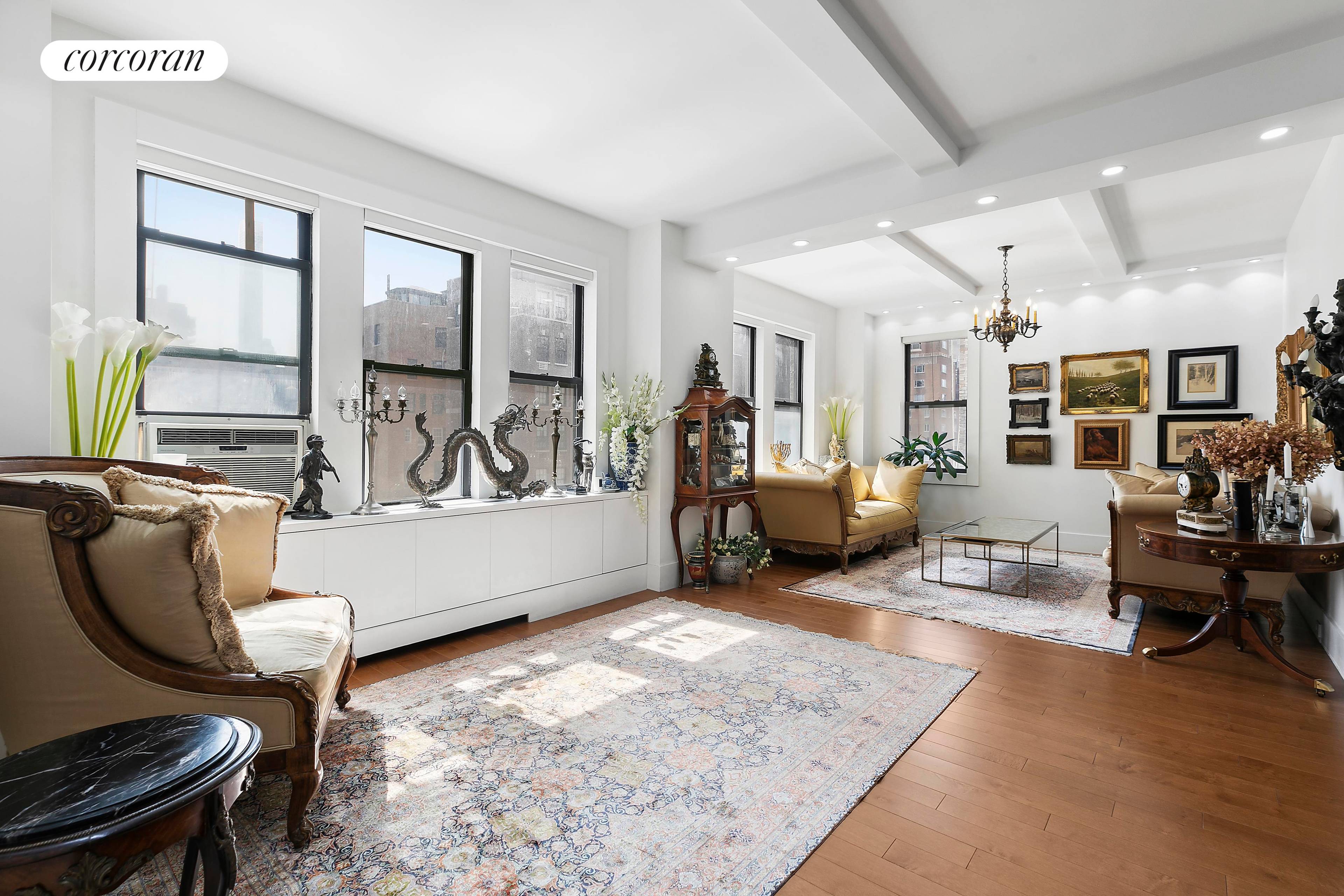 One of a kind opportunity to move into this luxurious, mint condition 3 bedrooms, 3 bathrooms prewar home on East 72nd Street between Lexington and Third Avenue.