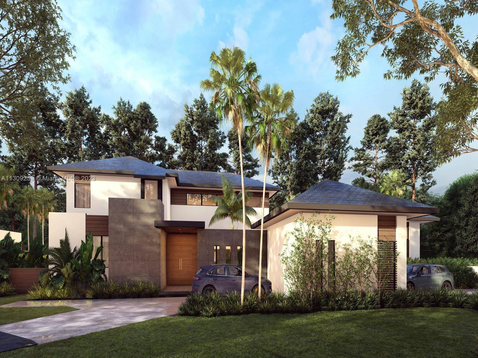 Brand New 2024 2 story Modern estate ready for immediate occupancy located in a new quiet cul de sac community The Grove at Pinecrest offering state of the art modern ...