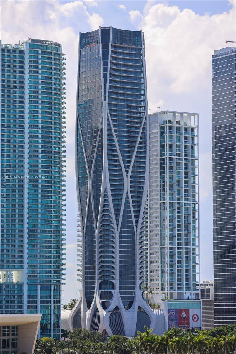 Experience the pinnacle of luxury living in Zaha Hadid's visionary masterpiece in Miami.