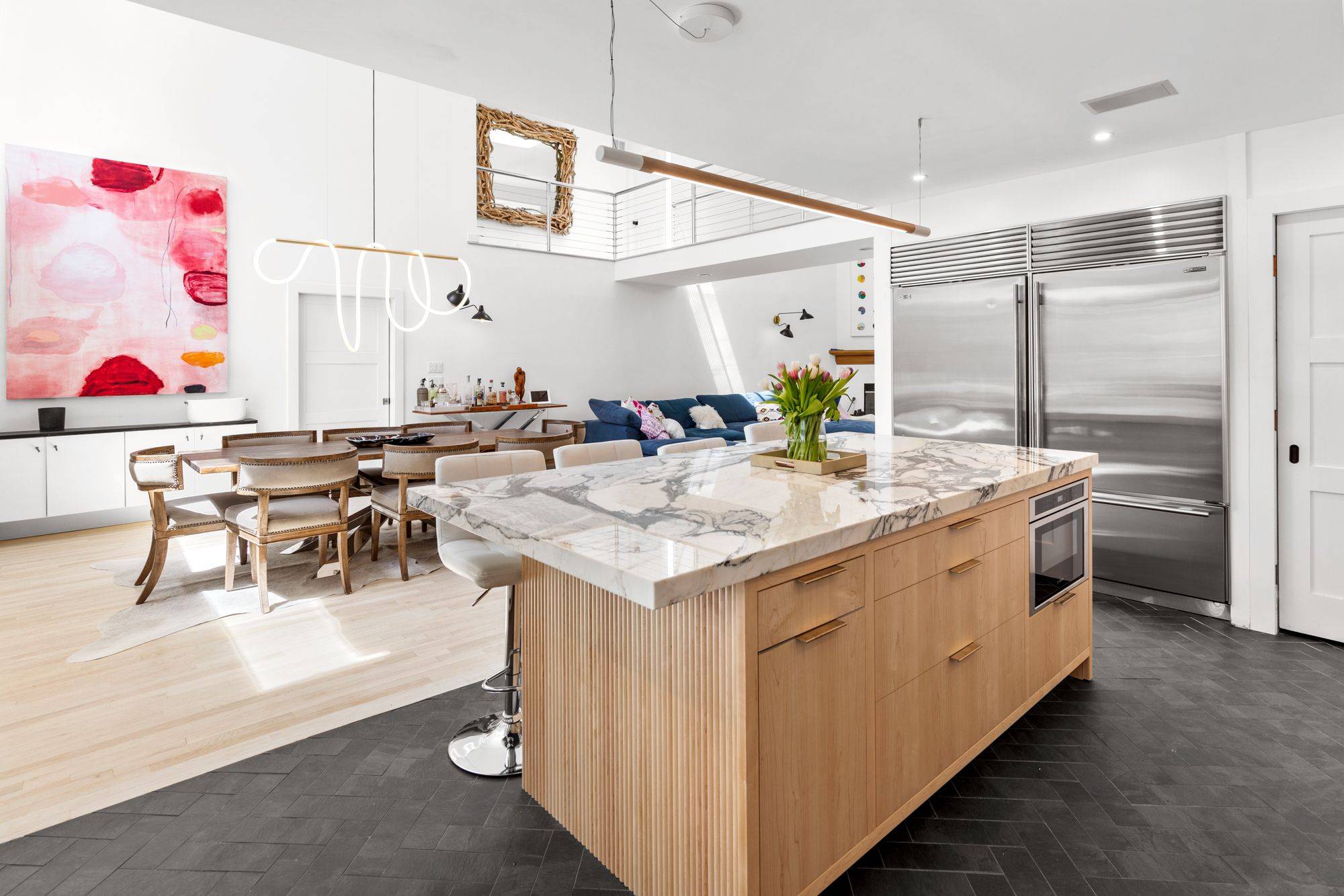 Newly Renovated Contemporary Home Ideal Location in East Hampton