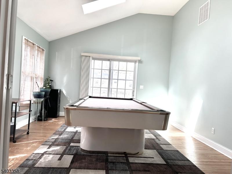 High vaulted ceilings