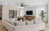 Model Home Design Only. Pictures and furnishings are for illustrative purposes only. Elevations, colors and options may vary. Furniture is for model h