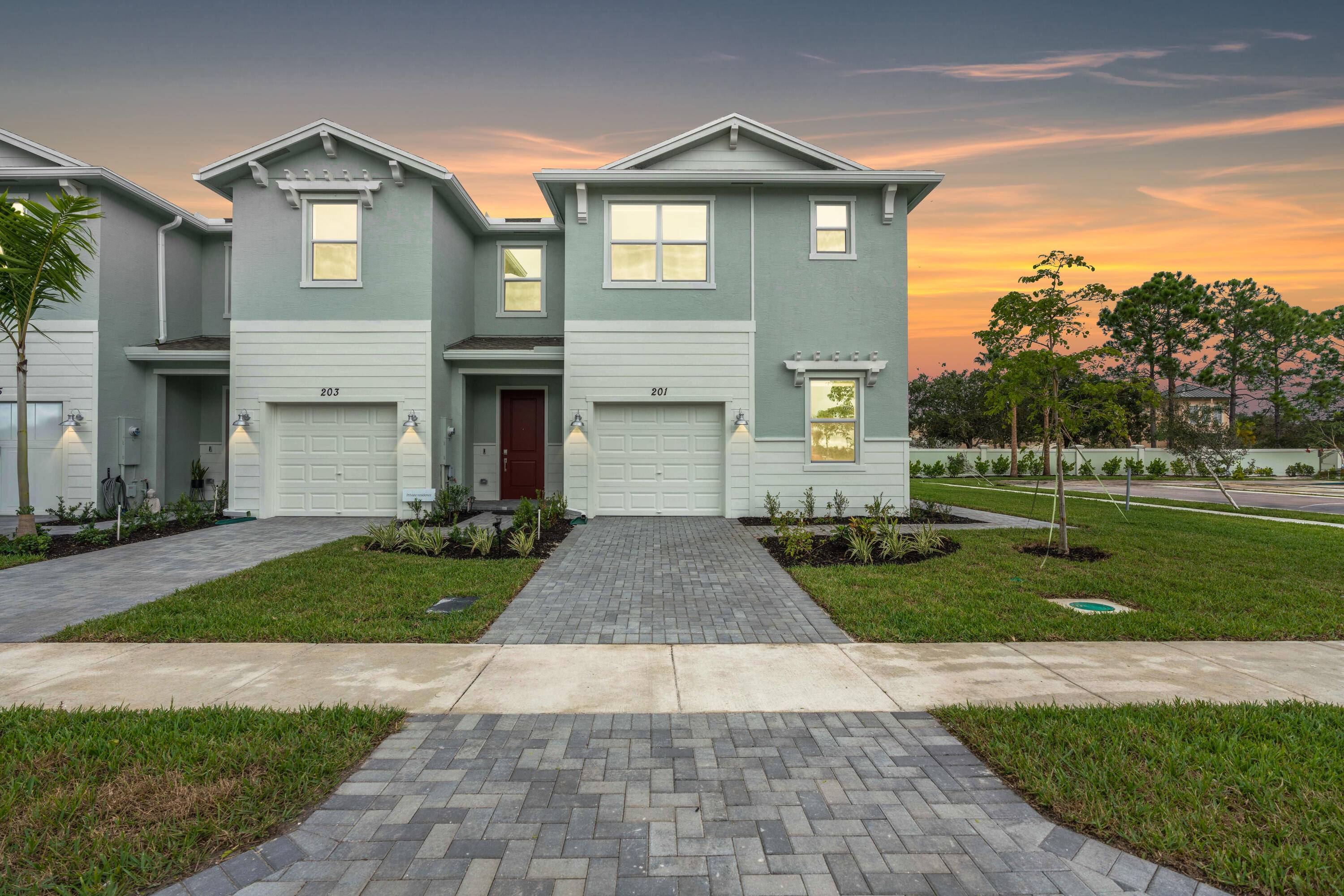 Incredible opportunity to reside in this Brand New construction townhome in Port St Lucie's newest luxury townhome community, Veranda Landing.