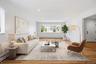 virtually staged living room