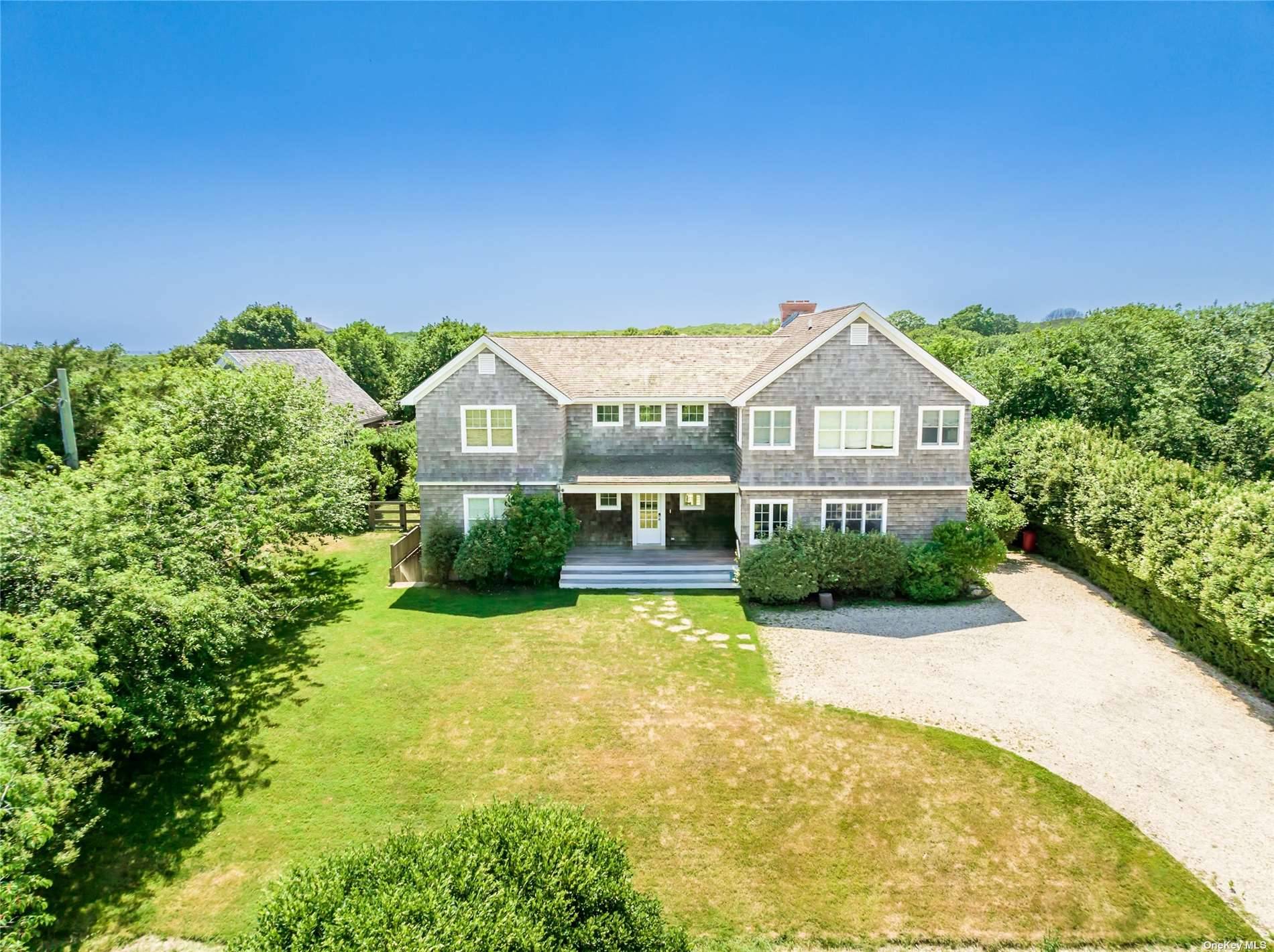 Ocean Breeze Ditch Plains Montauk Stylish and inviting 5 bedroom home on just under a half acre with a pool and gated entrance in the desirable Ditch Plains area of ...
