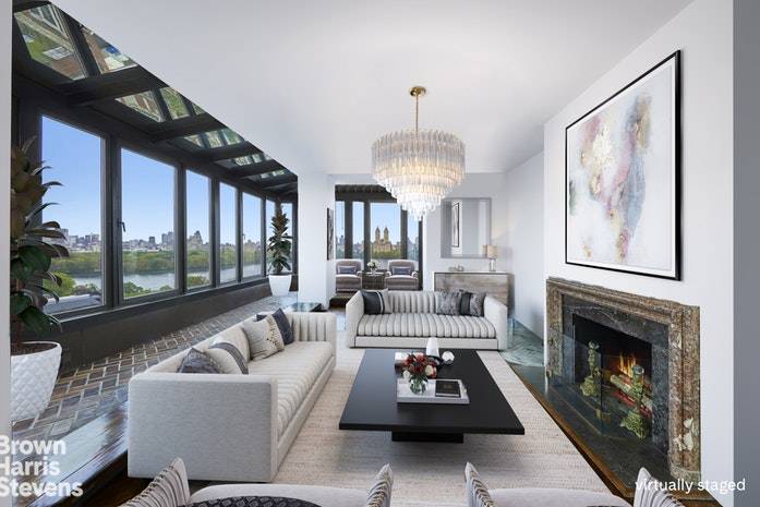 One penthouse is perfectly centered on the Central Park Reservoir with open Park and iconic West Side skyline views the penthouse at 15 East 91st Street has the distinction of ...