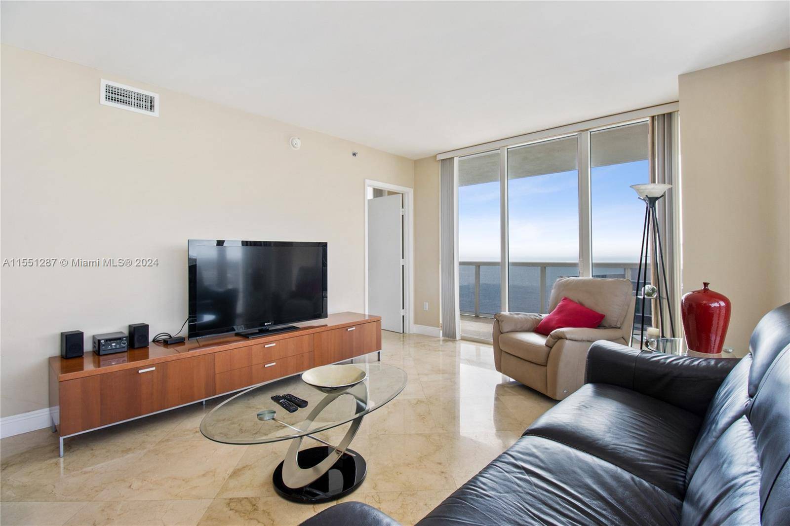 Enjoy stunning views of both the ocean and Intracoastal from this luxurious unit.