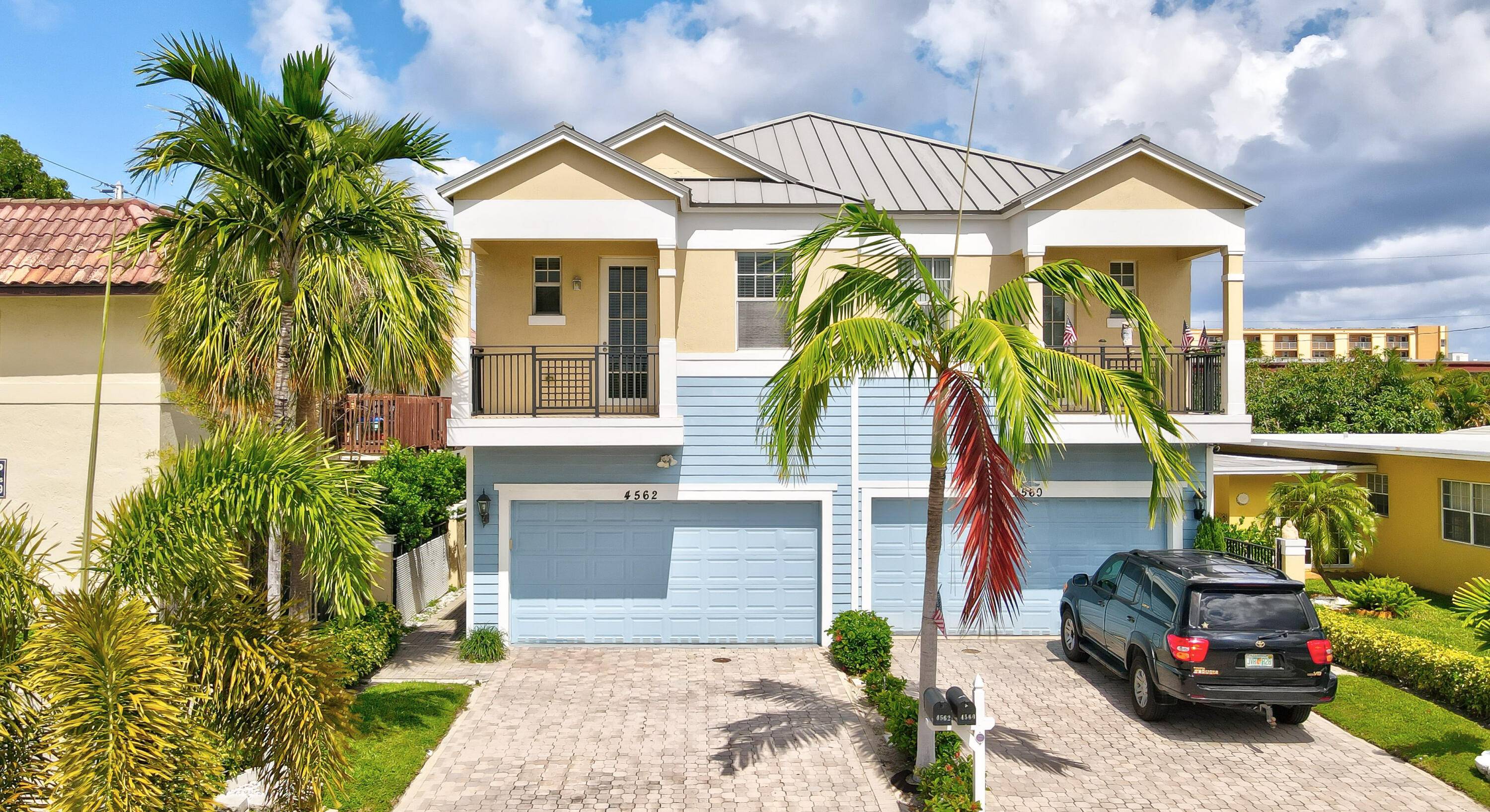LOCATED 2 BLOCKS FROM THE BEAUTIFUL LAUDERDALE BY THE SEA BEACH, this gorgeous, fully furnished 3 bedroom each with own bathroom, single family attached home is available Dec.