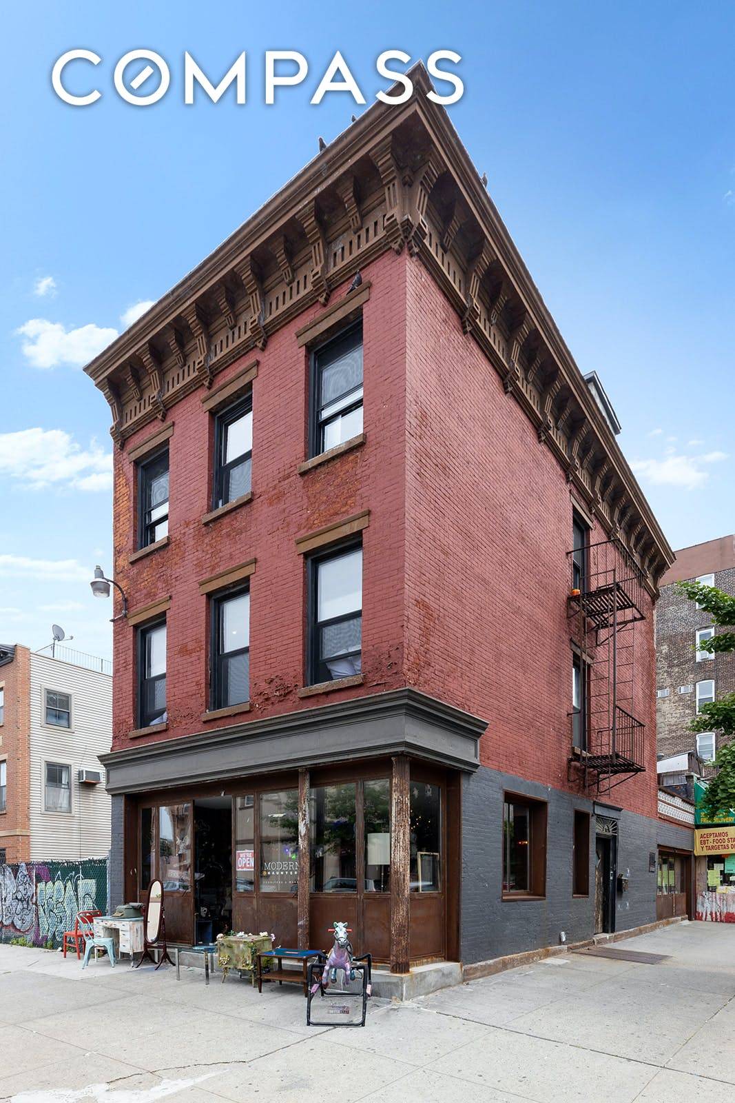 This is a rare opportunity to own a beautiful, renovated mixed use building in the heart of East Williamsburg the hottest neighborhood in Brooklyn.