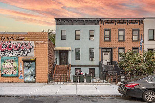 Amazing investment opportunity in BrooklynRenovated 3 family built in 1901This 3 family consists of 2 one bedroom apartments and a 1 two bedroom apartmentEach Apartment has hardwood floors throughoutAll 3 ...