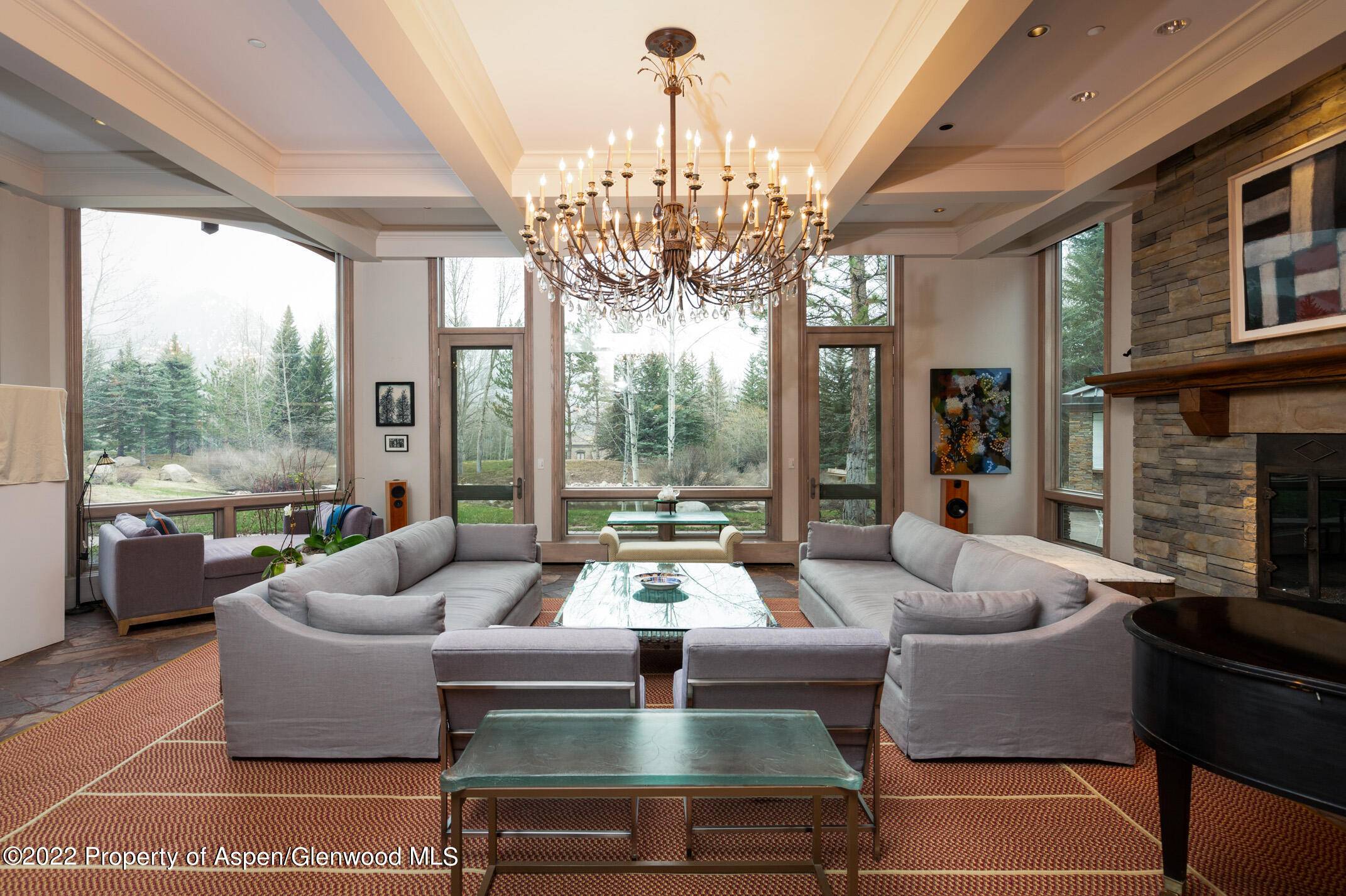 Exceptional estate property is located on the exclusive Willoughby Way Aspen's ''Billionaire's Row.