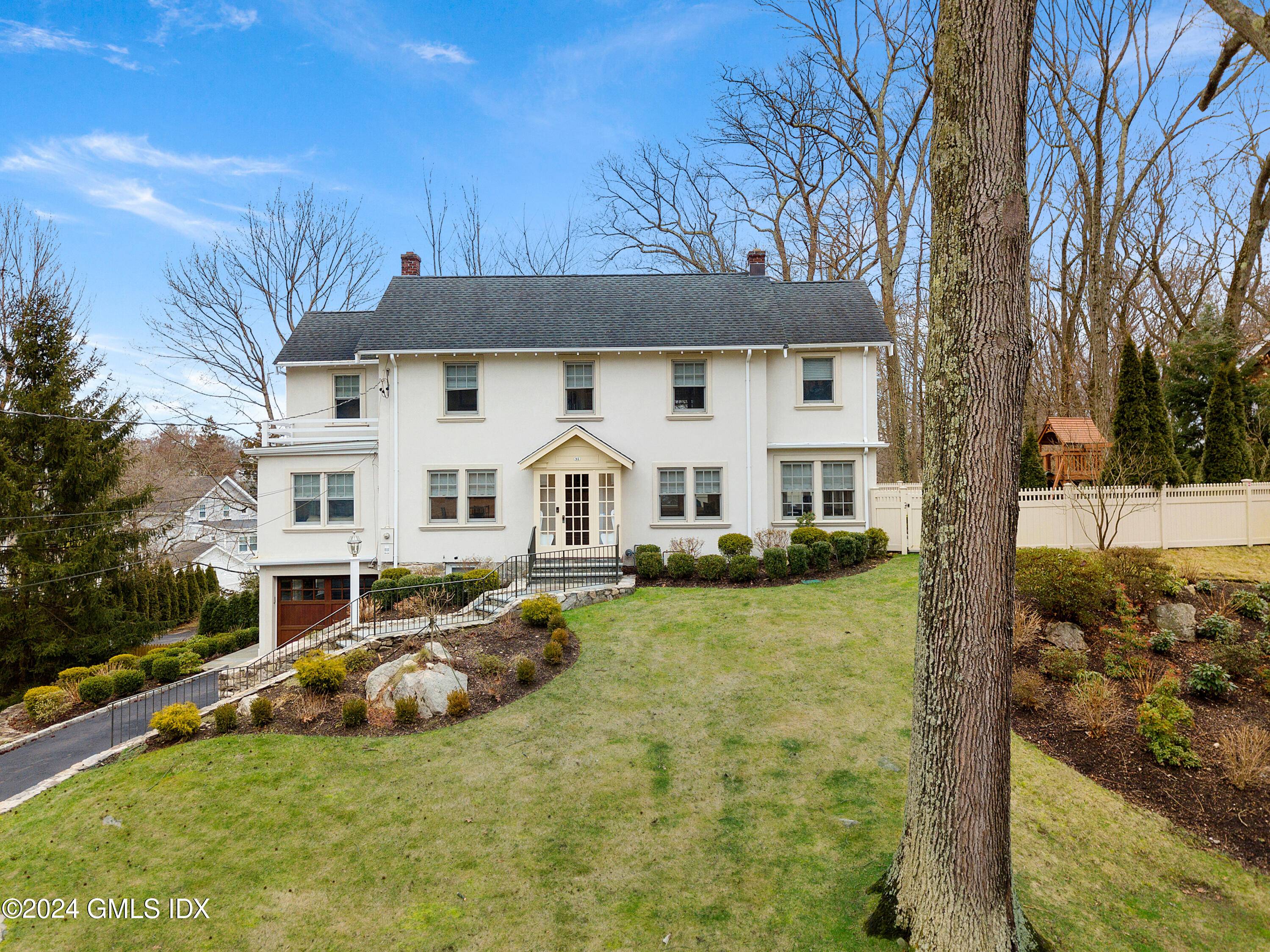 Discover the charm of 93 Valleywood Road, a tastefully renovated single family home in the heart of Cos Cob.