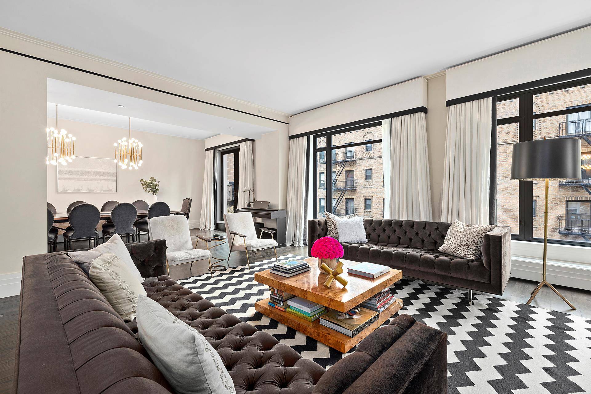 Elegant private full floor four bedroom condominium with twenty four hour doorman in former mansion moments from Park Avenue in coveted Carnegie Hill.