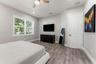 Oversized Primary Bedroom with two generous walk-in closets