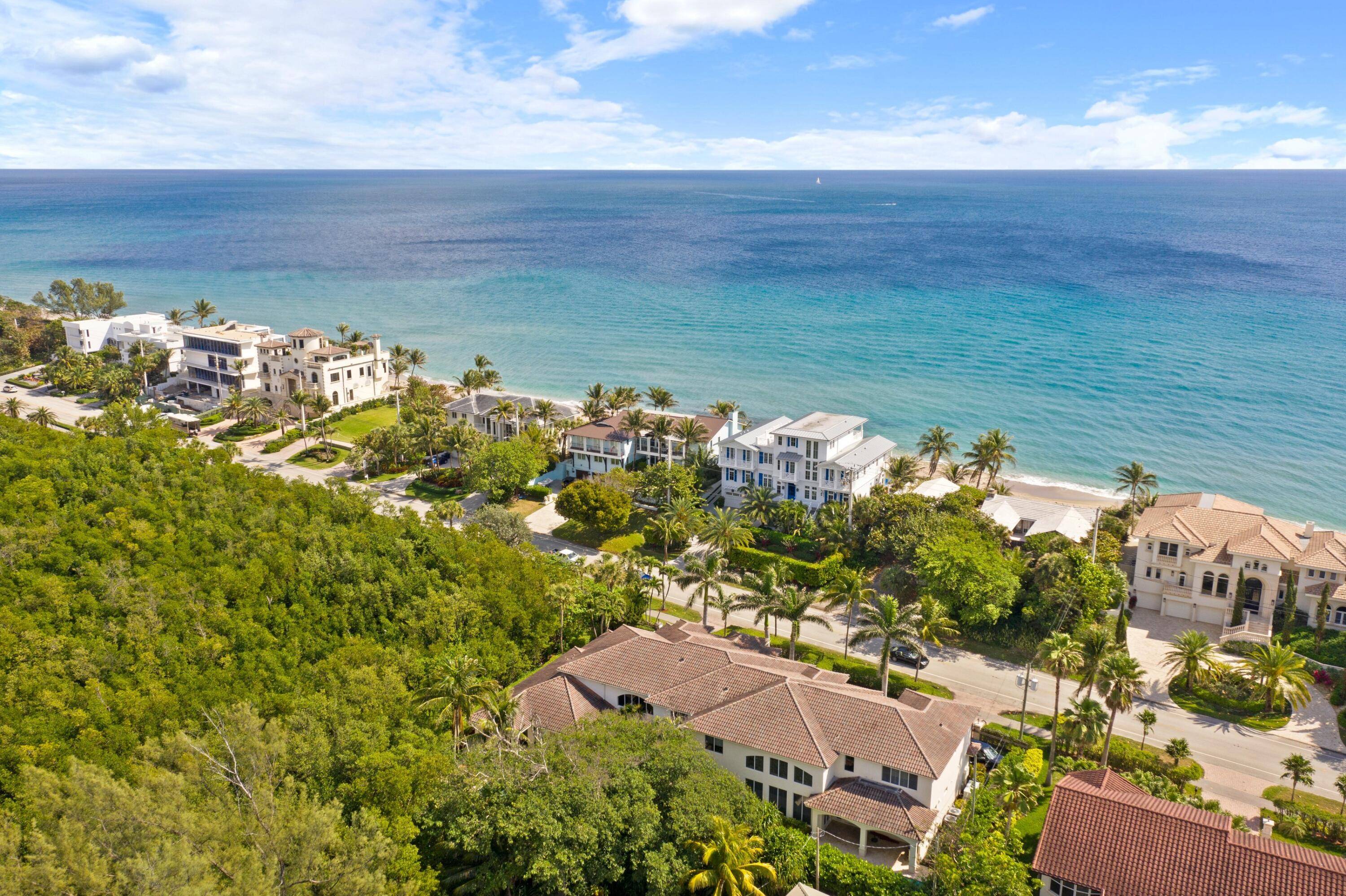 Discover a beautifully appointed turnkey, furnished seaside mansion perfectly sited just steps to a sandy beach through a secure and locked gated walkway.