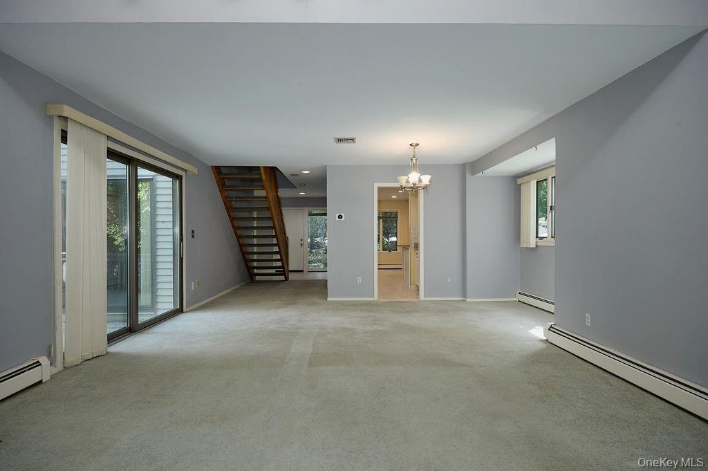 View from the far end of the Living Room out to the front entrance