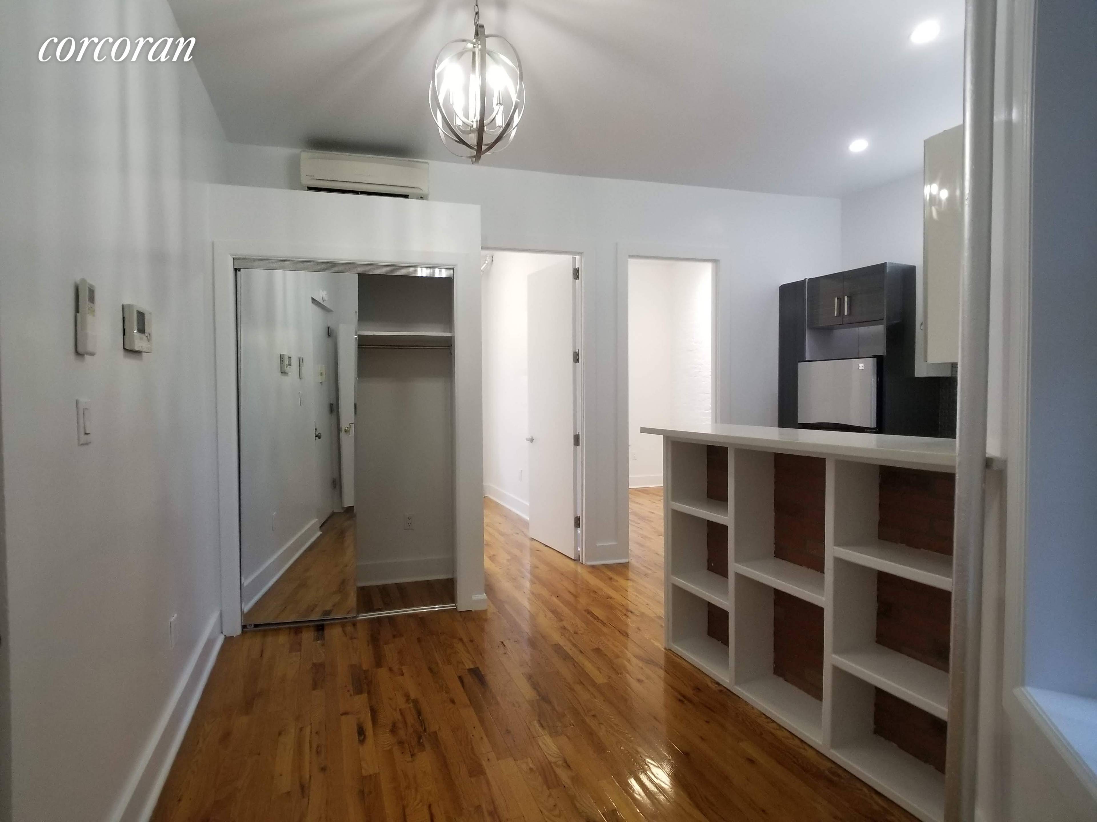 NOW WITH NO FEE Charming 2 bedroom apartment is on Metropolitan Avenue and conveniently located directly across the street from the L and G train at Lorimer.