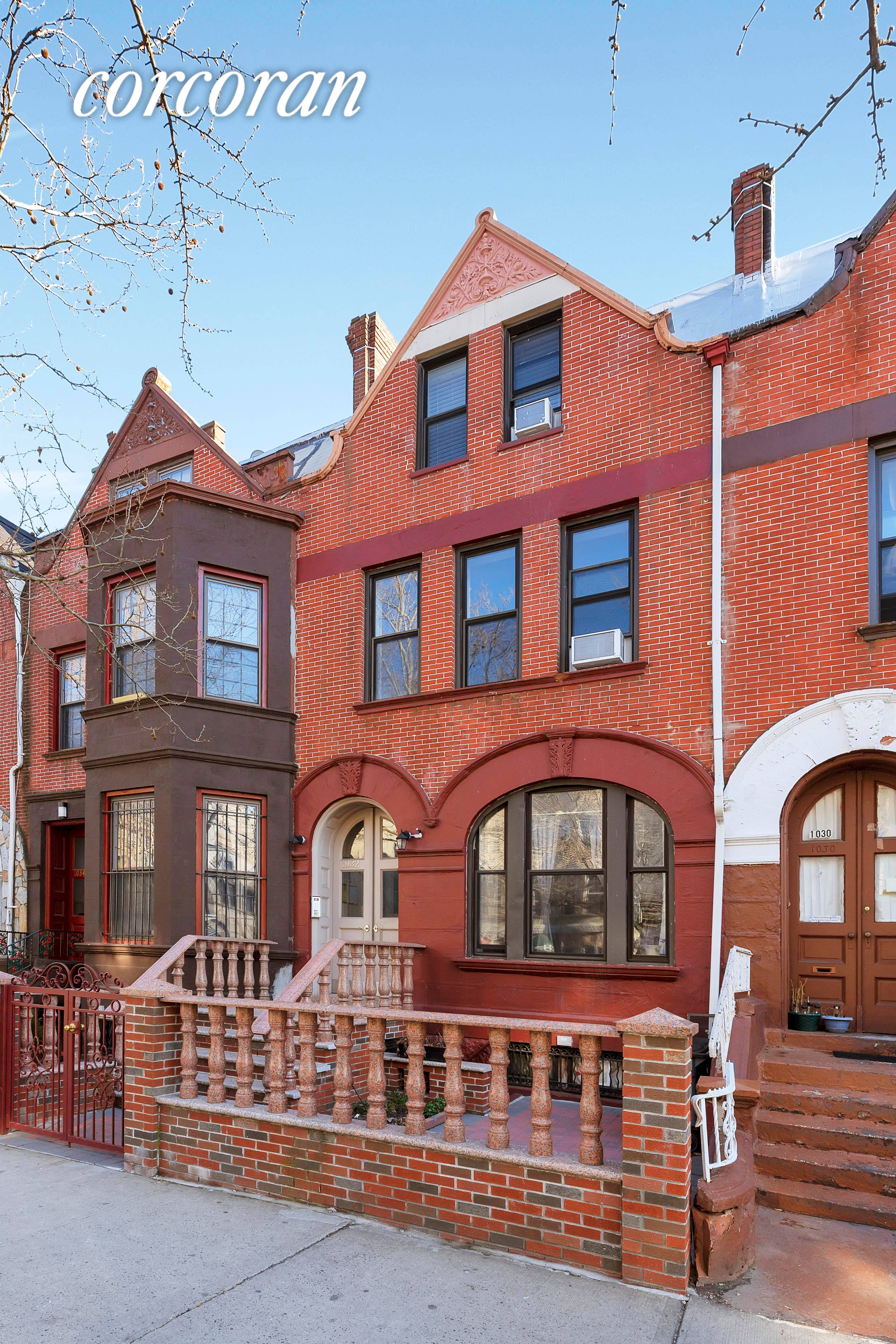 On the cusp of A Crown Heights, North Historic DistrictA sits this wonderful three family home which has been neatly updated and is well taken care of ; it contains ...