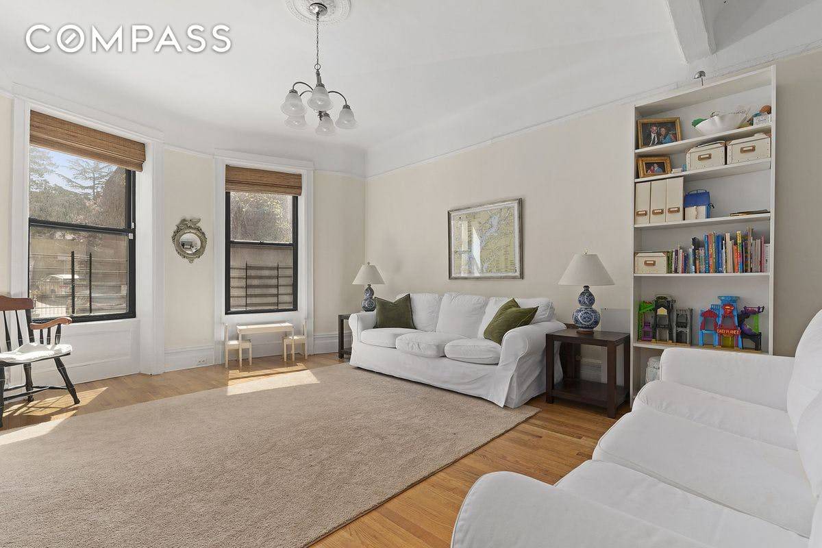 Welcome home to this TRUE 3 bedroom in the heart of Park Slope, half a block from Prospect Park in a beautifully maintained limestone building.