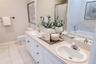 Dual sinks, soaking tub and separate shower- designed for comfort.