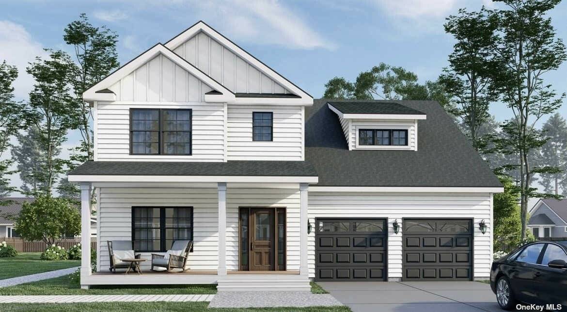 MOVE IN READY ! ! New construction single family home with a modern open concept living space of 2, 524 sq.