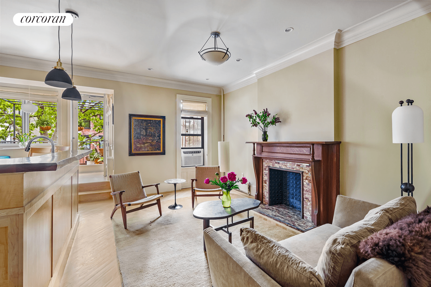 Welcome to 292 Garfield Place 3, a charming one bedroom co op with a lovely terrace in the heart of Park Slope.