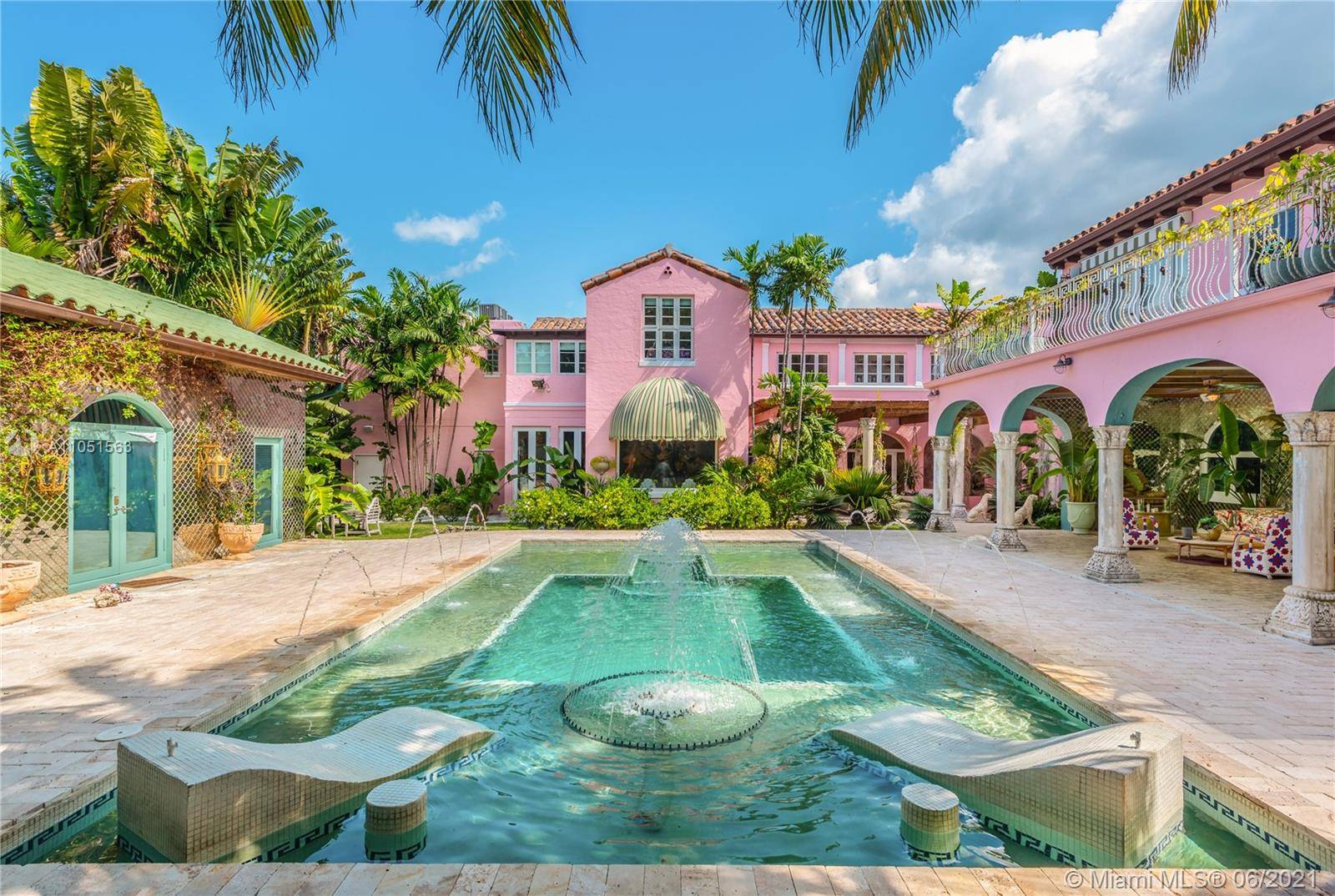 This classic Mediterranean Revival estate was meticulously restored and updated by Ximena Caminos, as her personal refuge and escape.