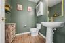 Half bathroom (downstairs)