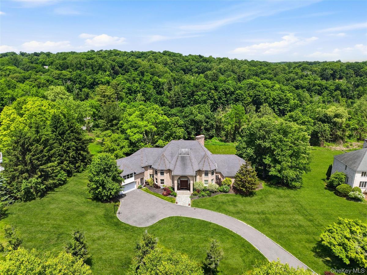 Aerial View of home and property