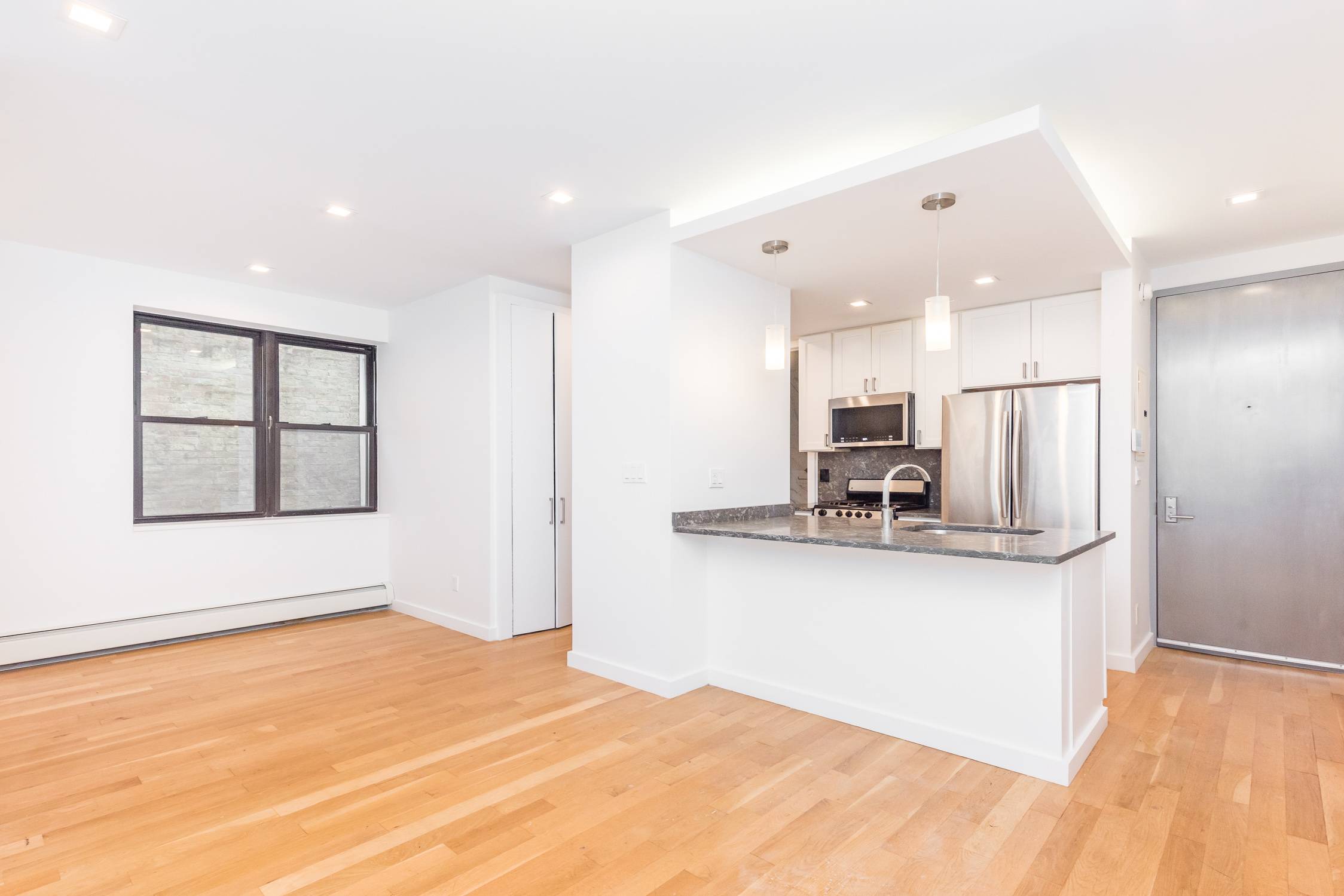 Located on the 2nd floor of a walk up building in the very desirable Ditmars district of Astoria.