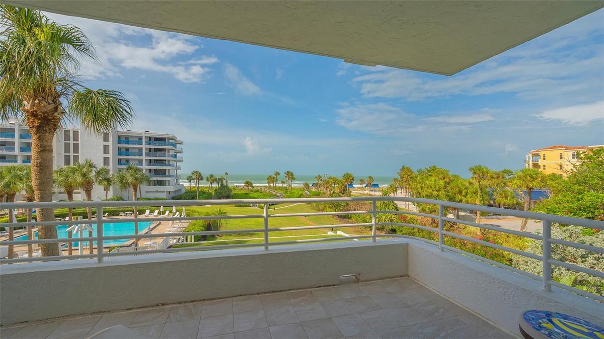 View from balcony