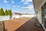Wooden deck featuring a residential view
