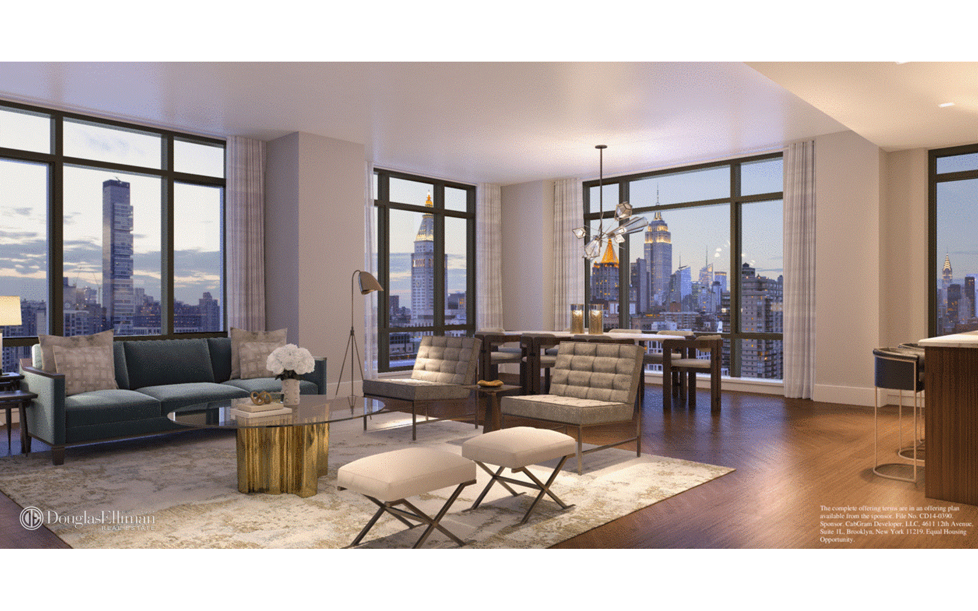 Available for Immediate Occupancy Located at 215 East 19th Street, The Tower offers a distinct collection of 130 loft like studio to four bedroom residences.
