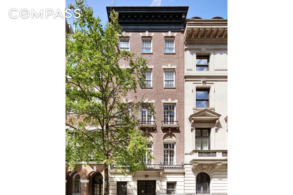 This grand neo Federal townhome is perfectly located on one of the most beautiful tree lined blocks, home to numerous impressive mansions, just a block from Central Park, at the ...