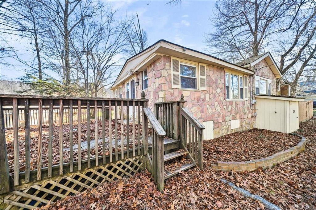 Perfect starter home with a large fenced in back yard and plenty of private parking.