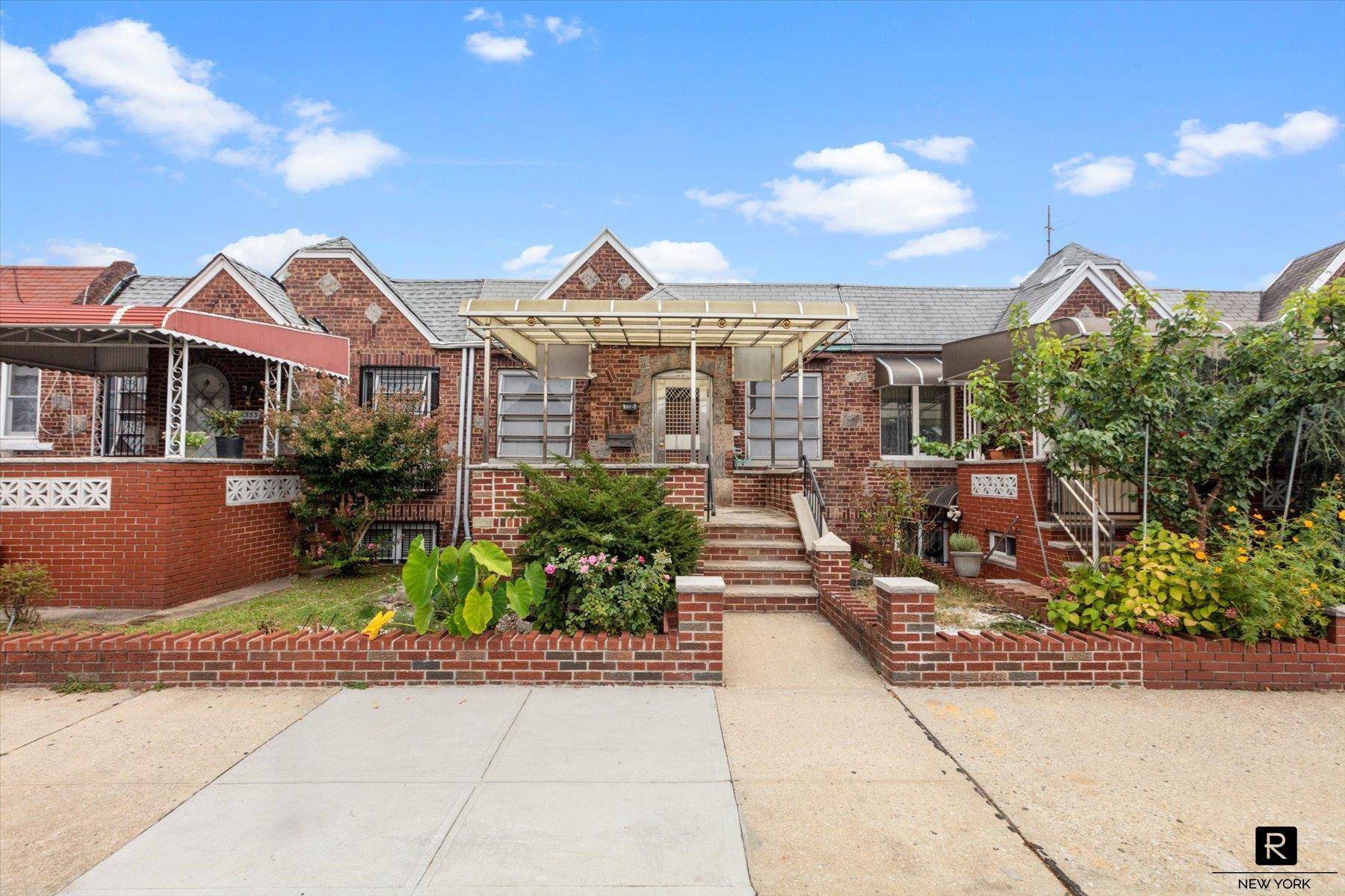 Newly renovated 3 bed 2 full bath brick home situated on a quiet block in Sheepshead Bay.