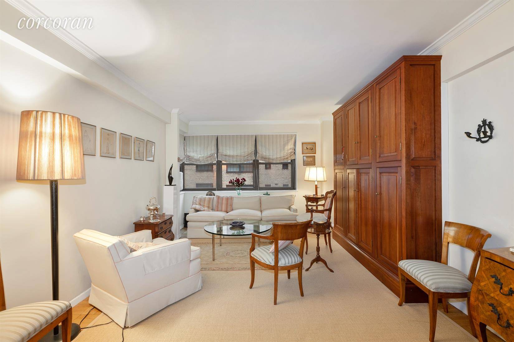 MUSEUM MILE GEM ! This oversized 1 Bedroom, 1 Bath is located on a prime block steps off Fifth Avenue in a long established full service cooperative.