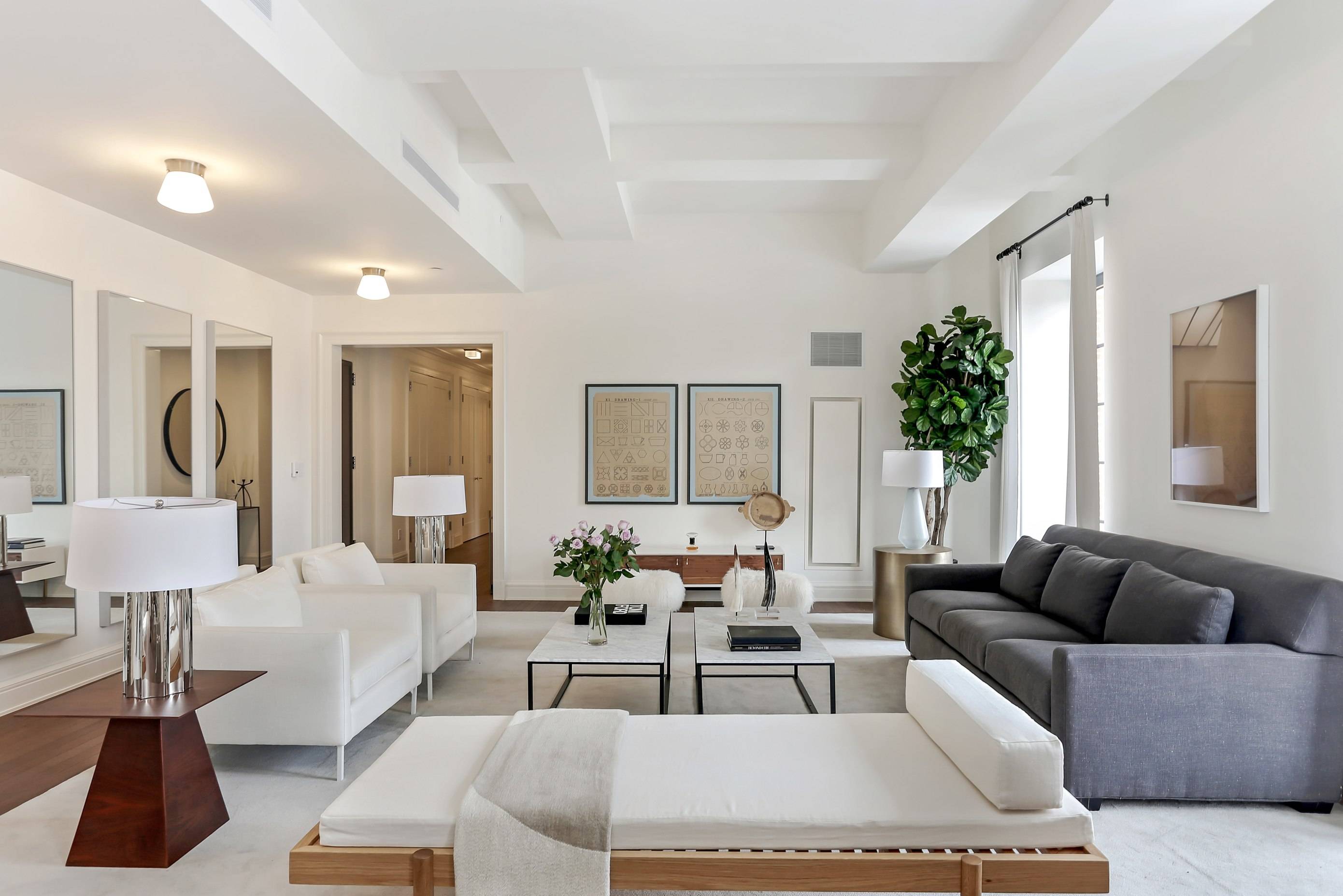 This exceptional 3BR 3. 5BA residence on West Twelfth Street offers rare northern exposures over some of the most coveted blocks in the West Village from a private 221 sf ...