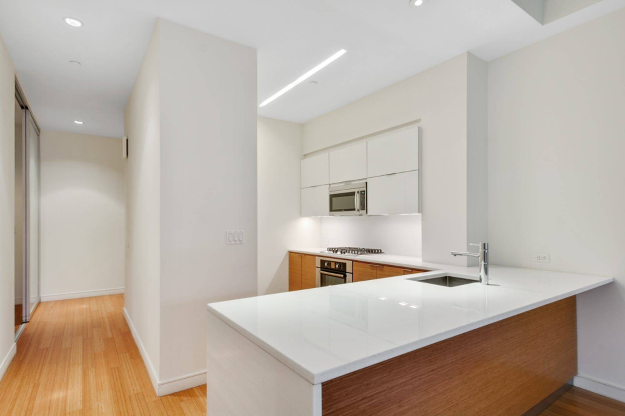 Welcome to unit 8C at 303 east 33rd street, a large 1048 square foot loft that seamlessly combines a contemporary design and environmentally conscious modern luxury.